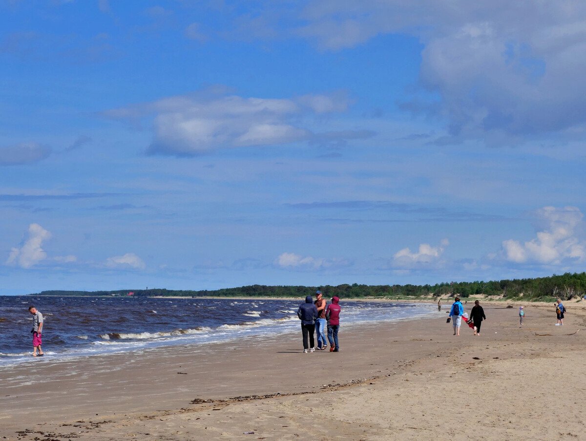 Белое море пляж Северодвинск