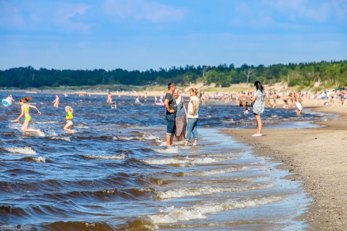 Белое море пляж
