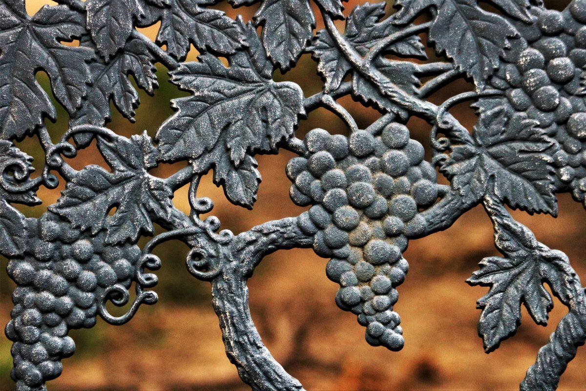 Скульптура винограда