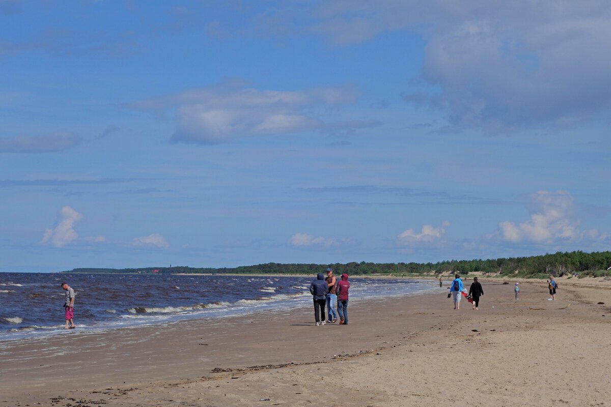 Белое море пляж Северодвинск