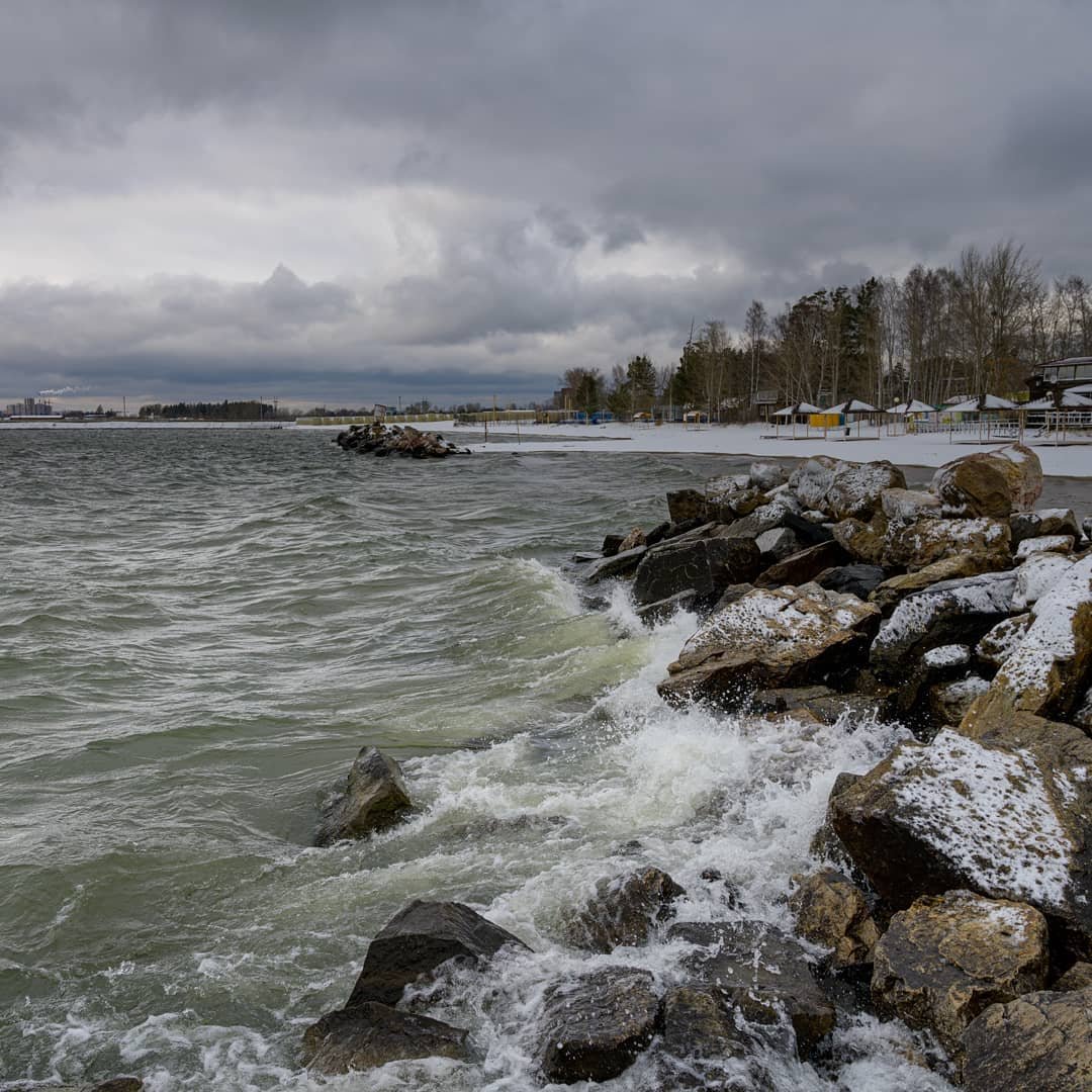 Обское водохранилище пляж звезда