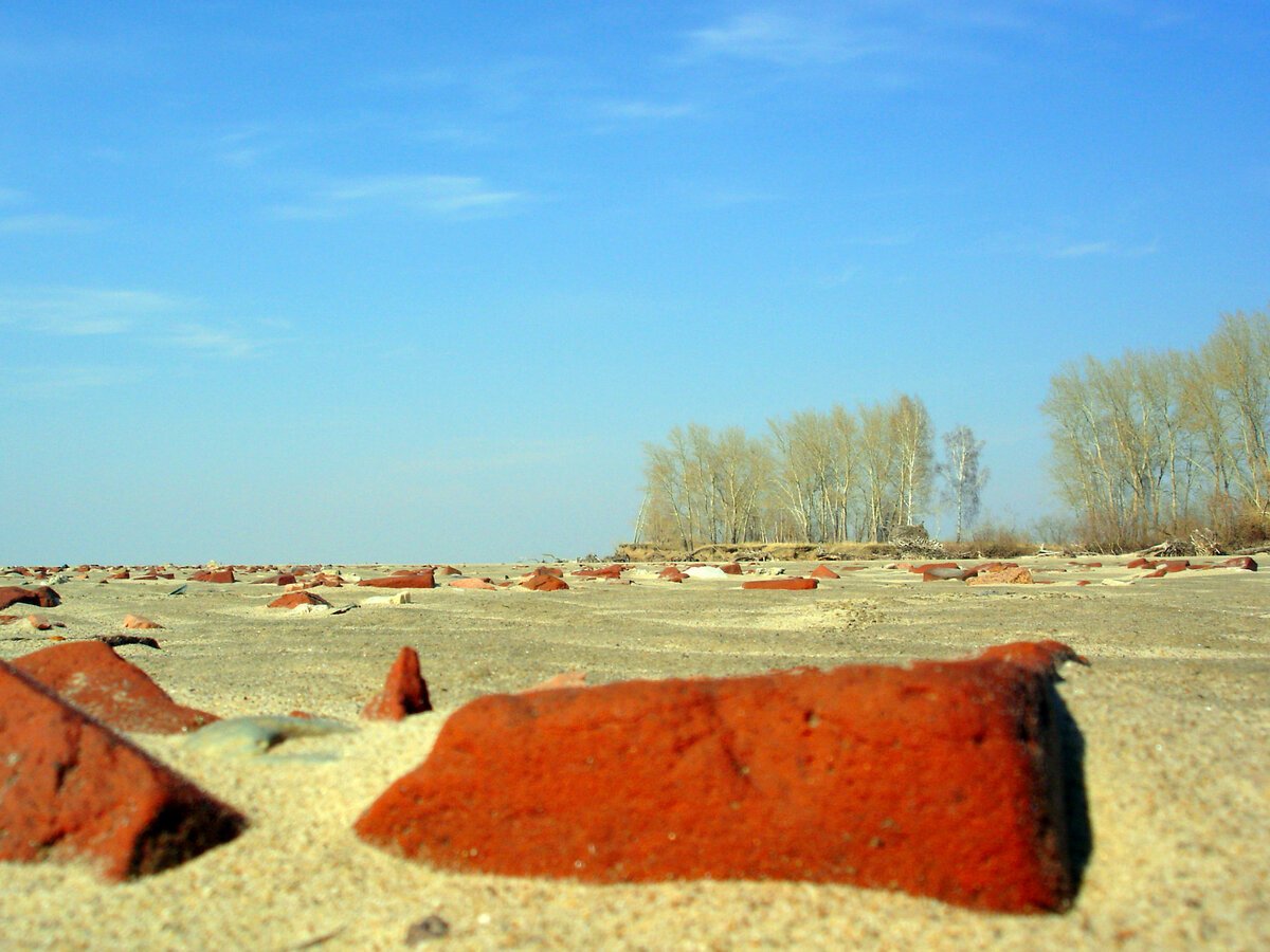 Город Бердск Обское море