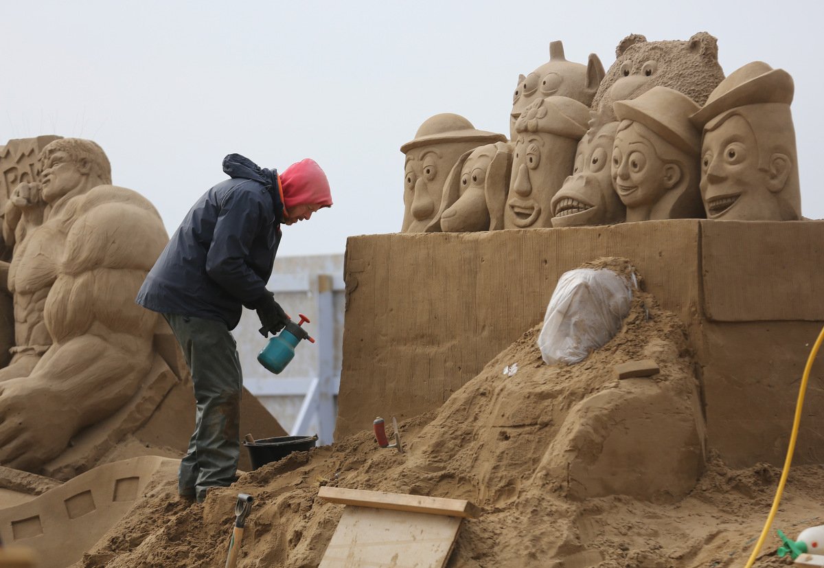 Фестиваль песчаных скульптур Sand Sculpture Festival
