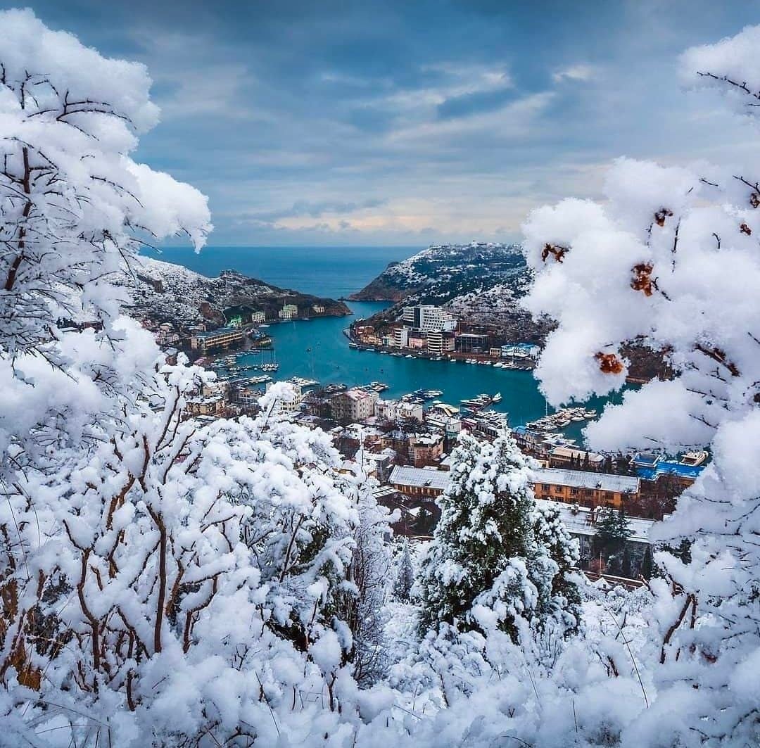 Балаклава Севастополь зима