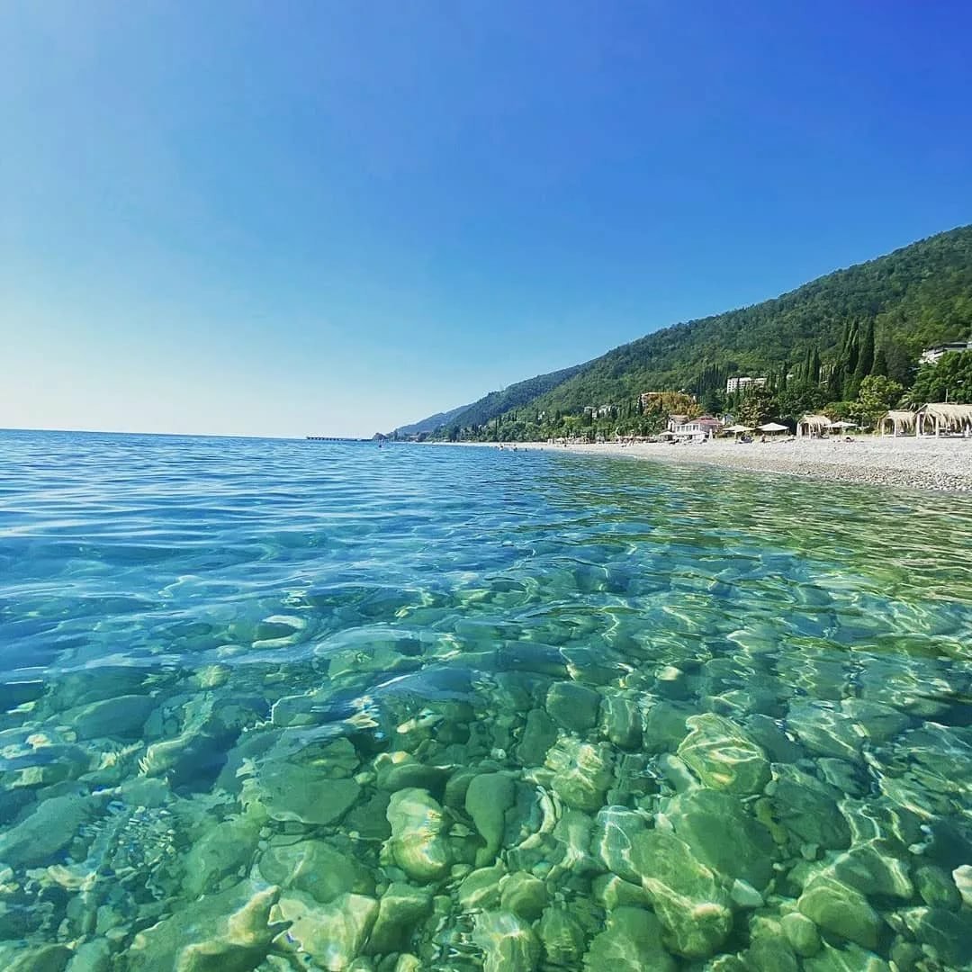 Новый Афон Абхазия море