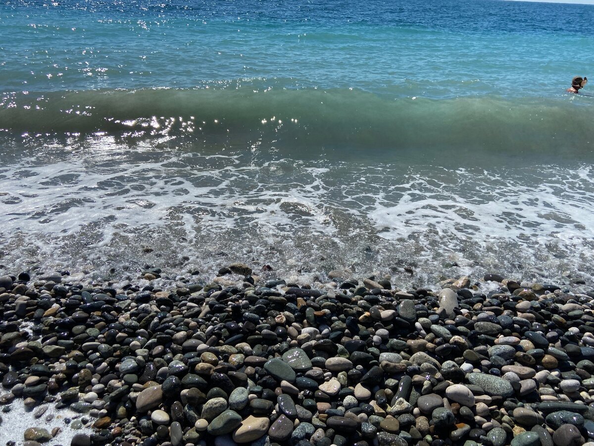 Абхазия чистое море