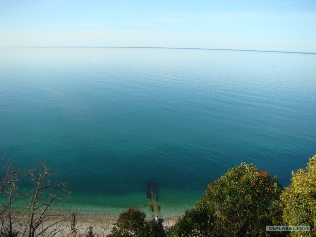 Абхазия прозрачное море