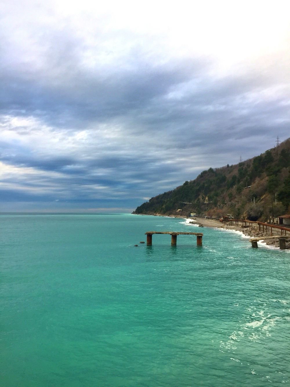 Черное море в Гаграх