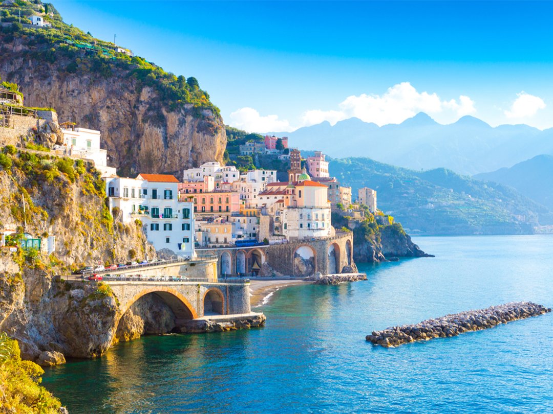 Маленькие города в италии у моря
