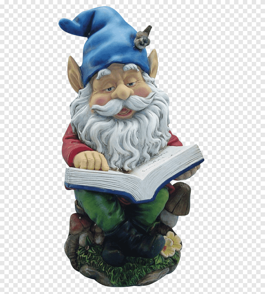 Фигурка Гном с книжкой