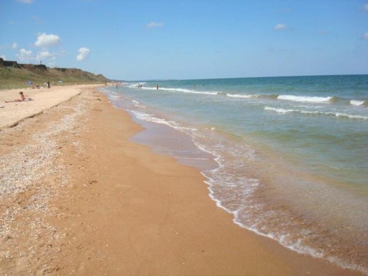 Пляж Пересыпь Азовское море