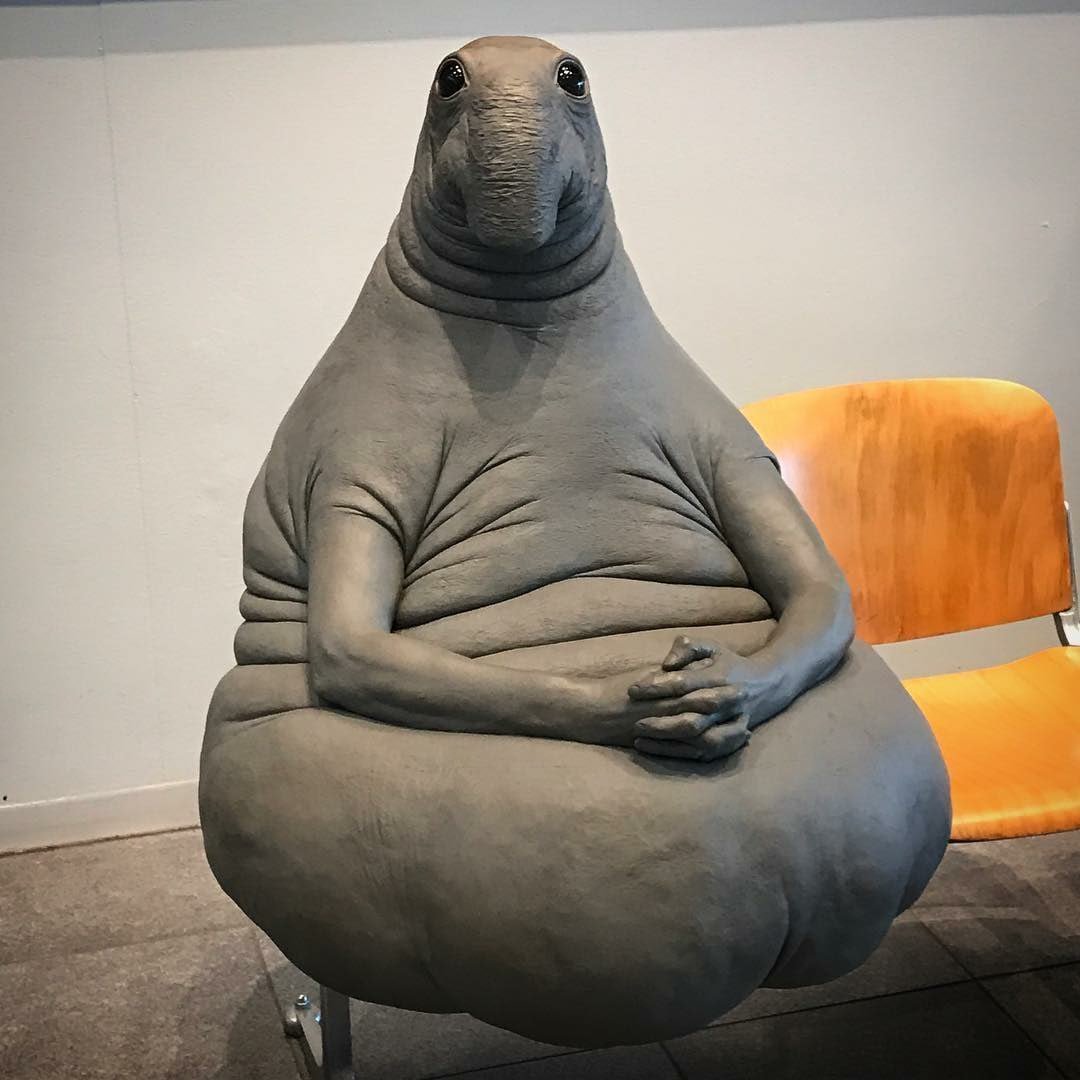 Homunculus Loxodontus голландской художницы Маргрит Ван Бреворт