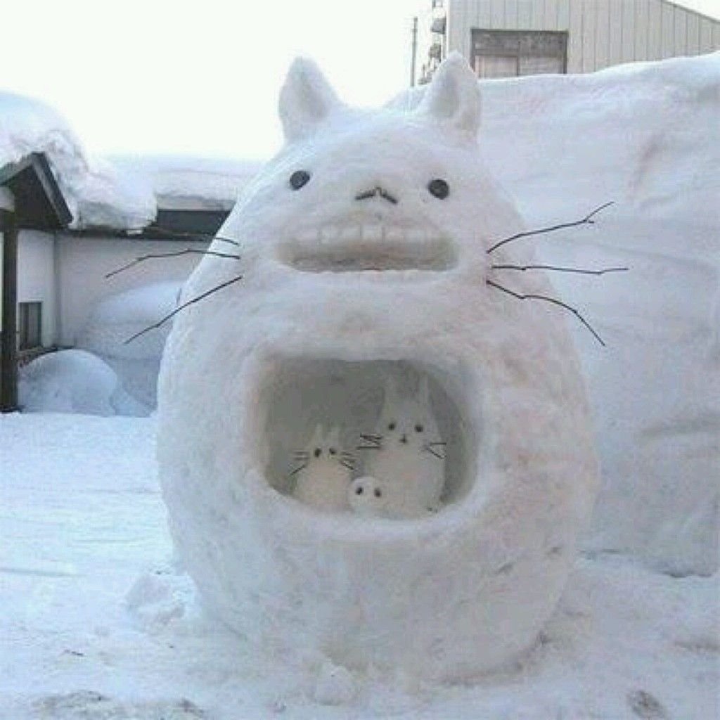 Снеговик Тоторо