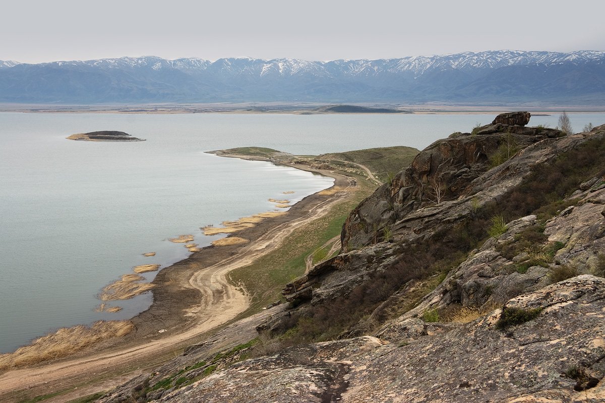 Казахстан водохранилище Бухтарма