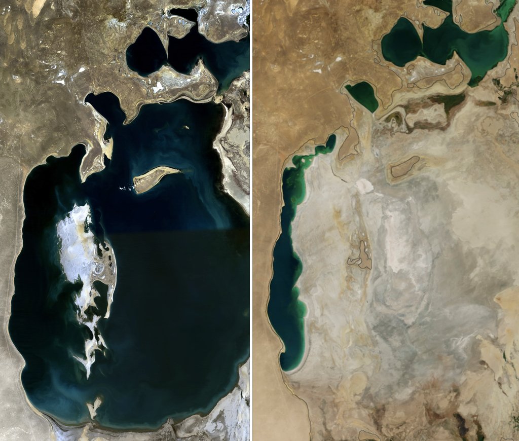 Aral Sea 1989