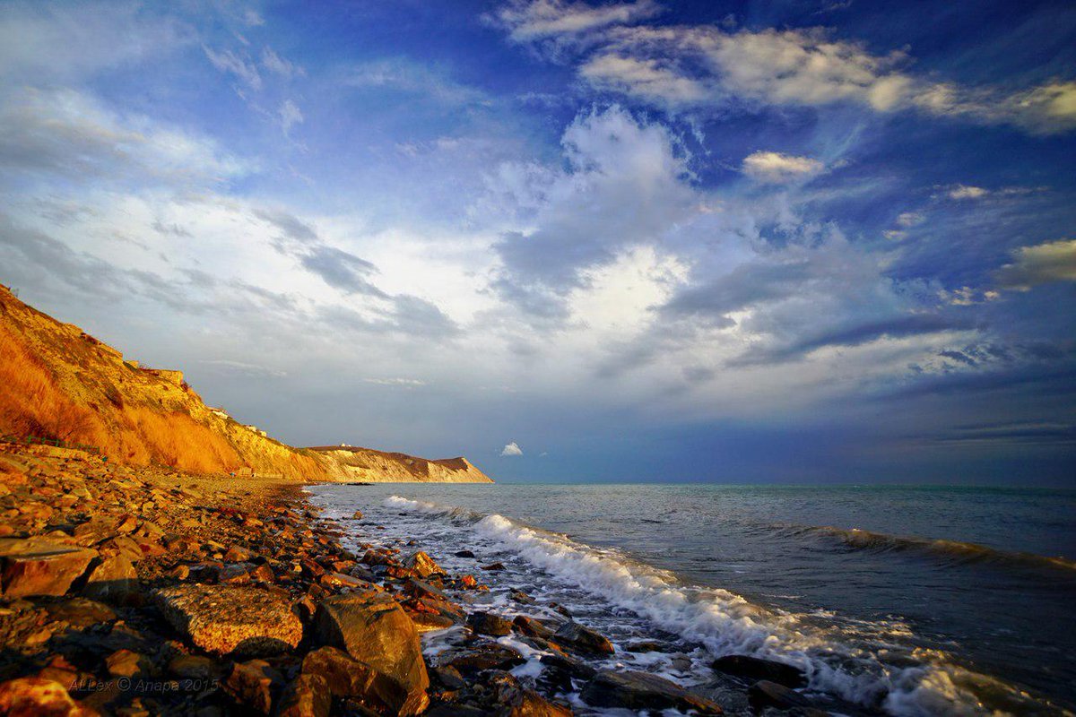 Юга Анапа чёрное море