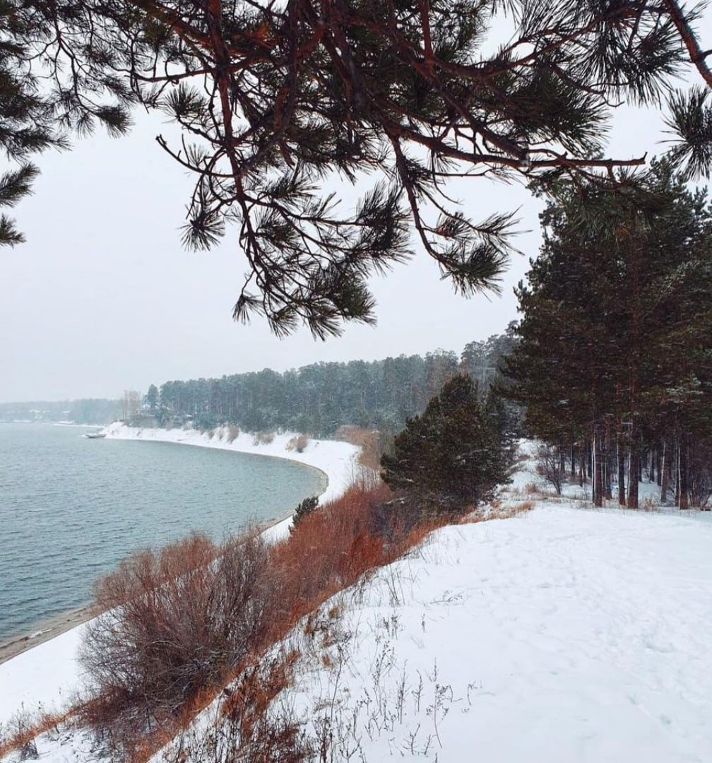 Обское море зимой