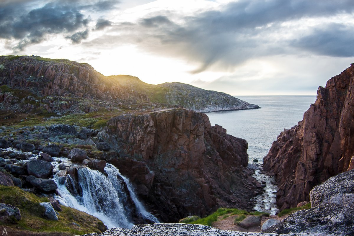Баренцево море Териберка
