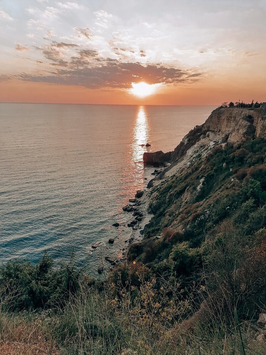 Черное море и крымский полуостров
