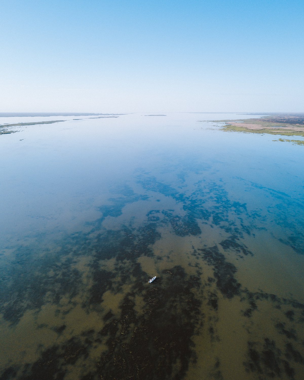 Каспийское море Дельта Волги