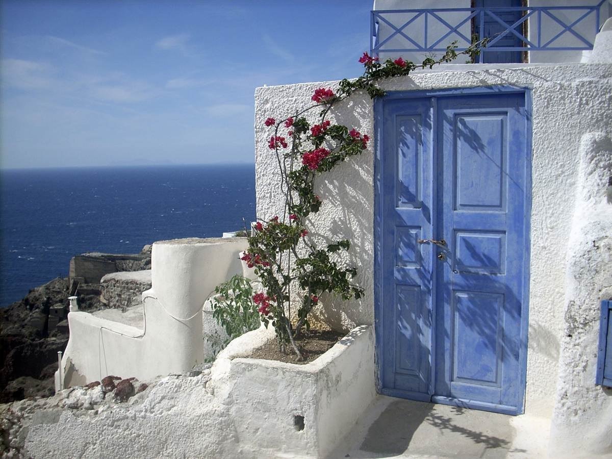 Санторини Греция Doors