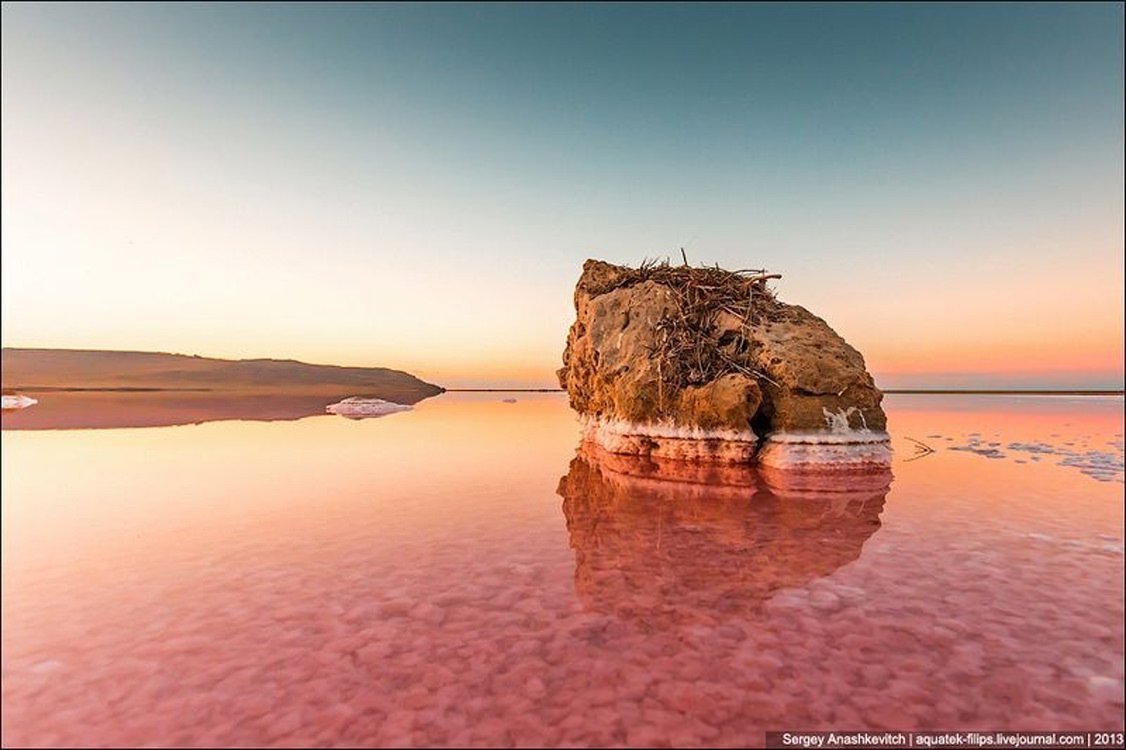 Кояшское озеро в Крыму