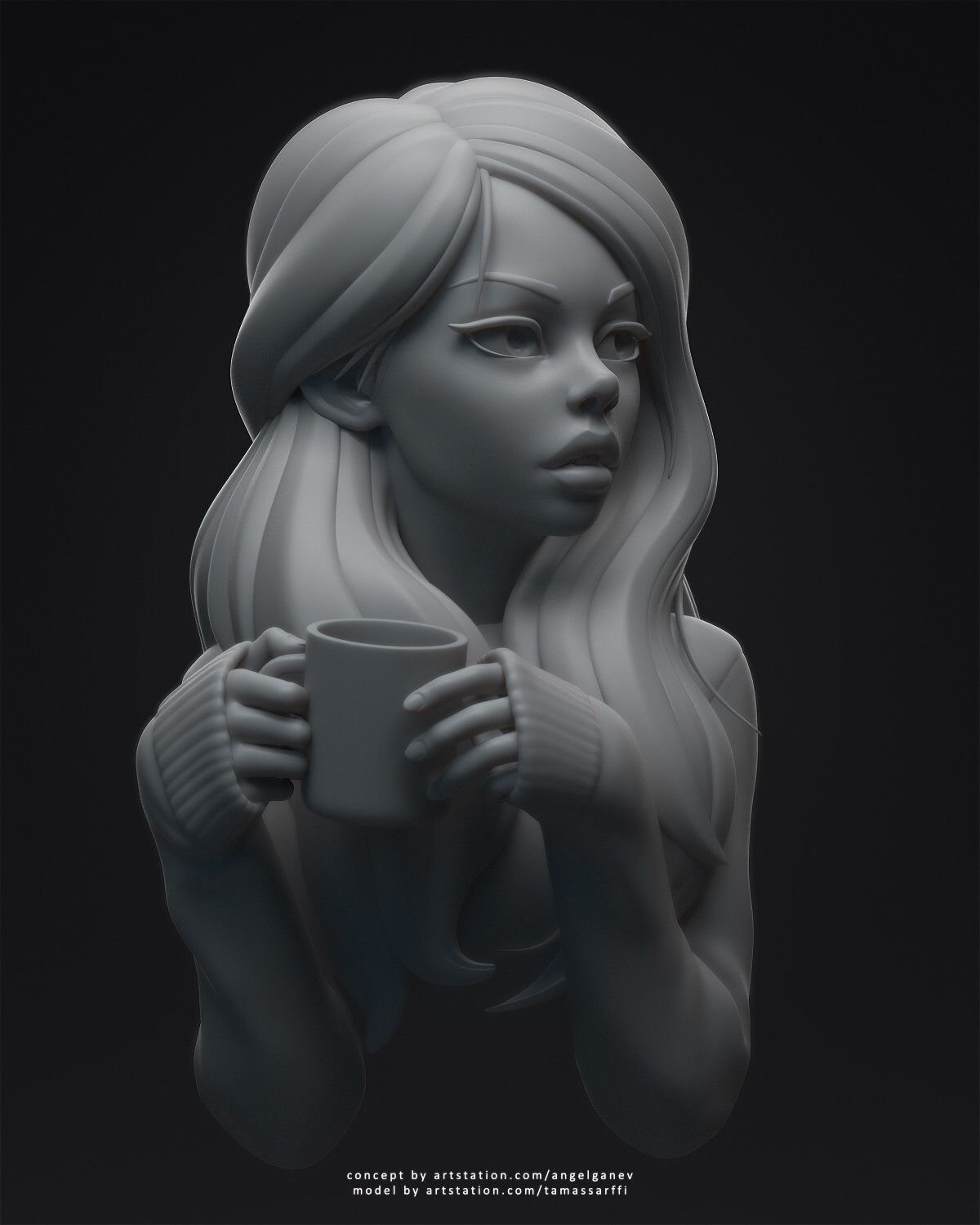 Zbrush персонажи