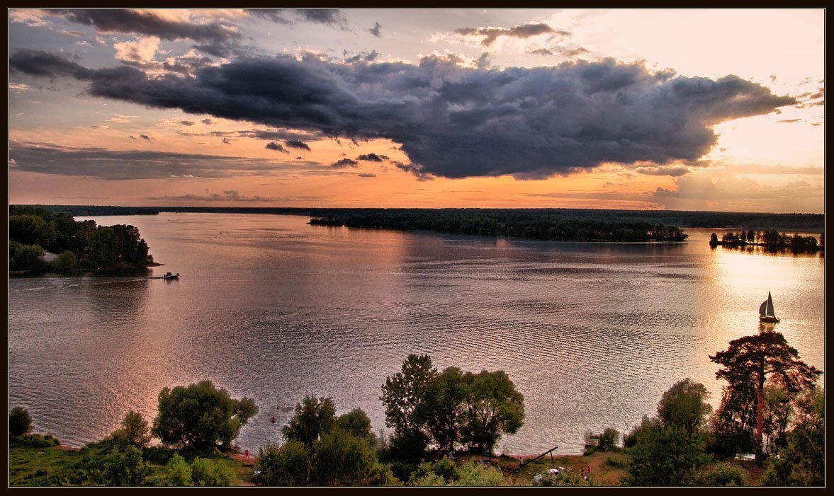 Московское море Иваньковское водохранилище