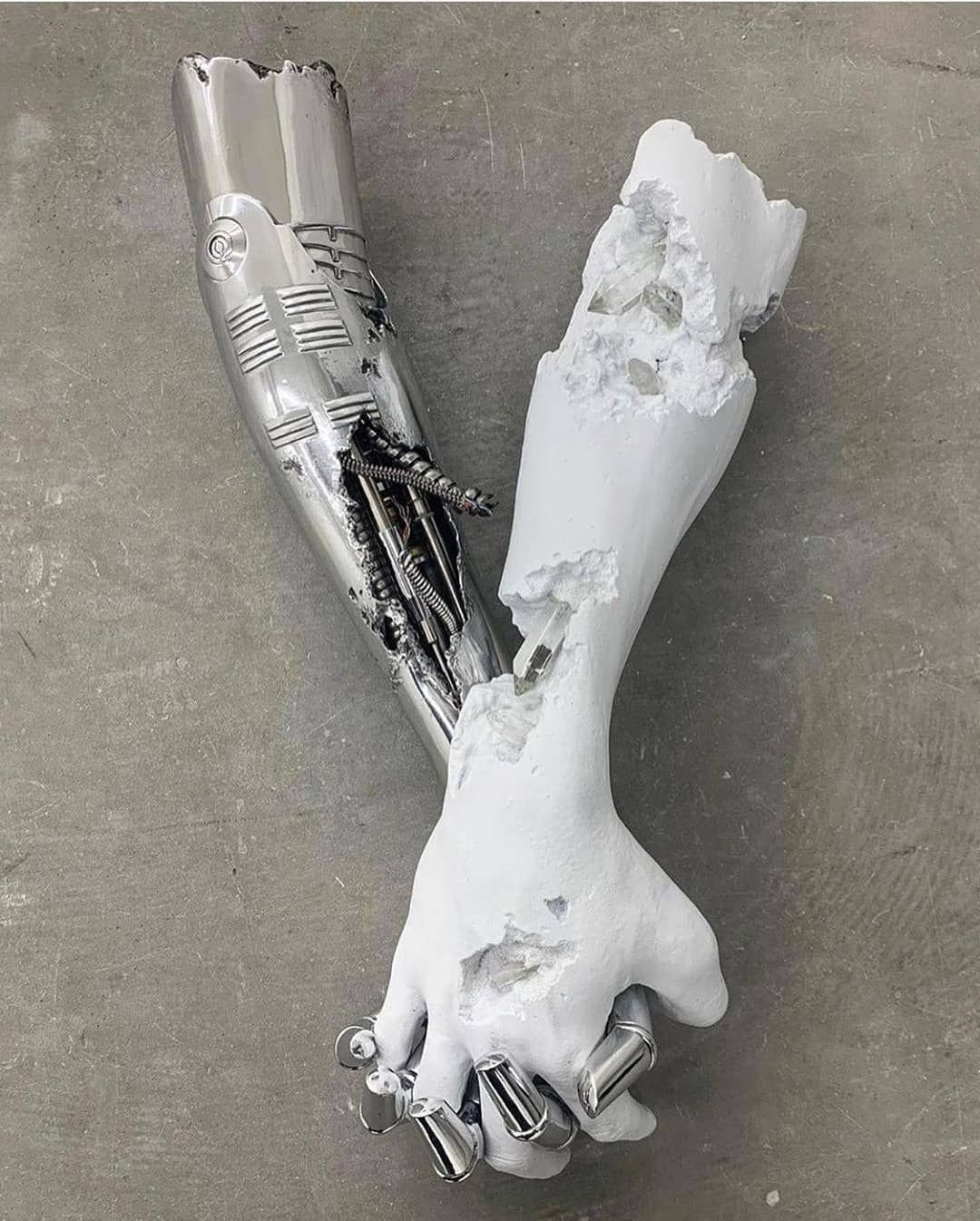 Daniel Arsham Hajime Sorayama