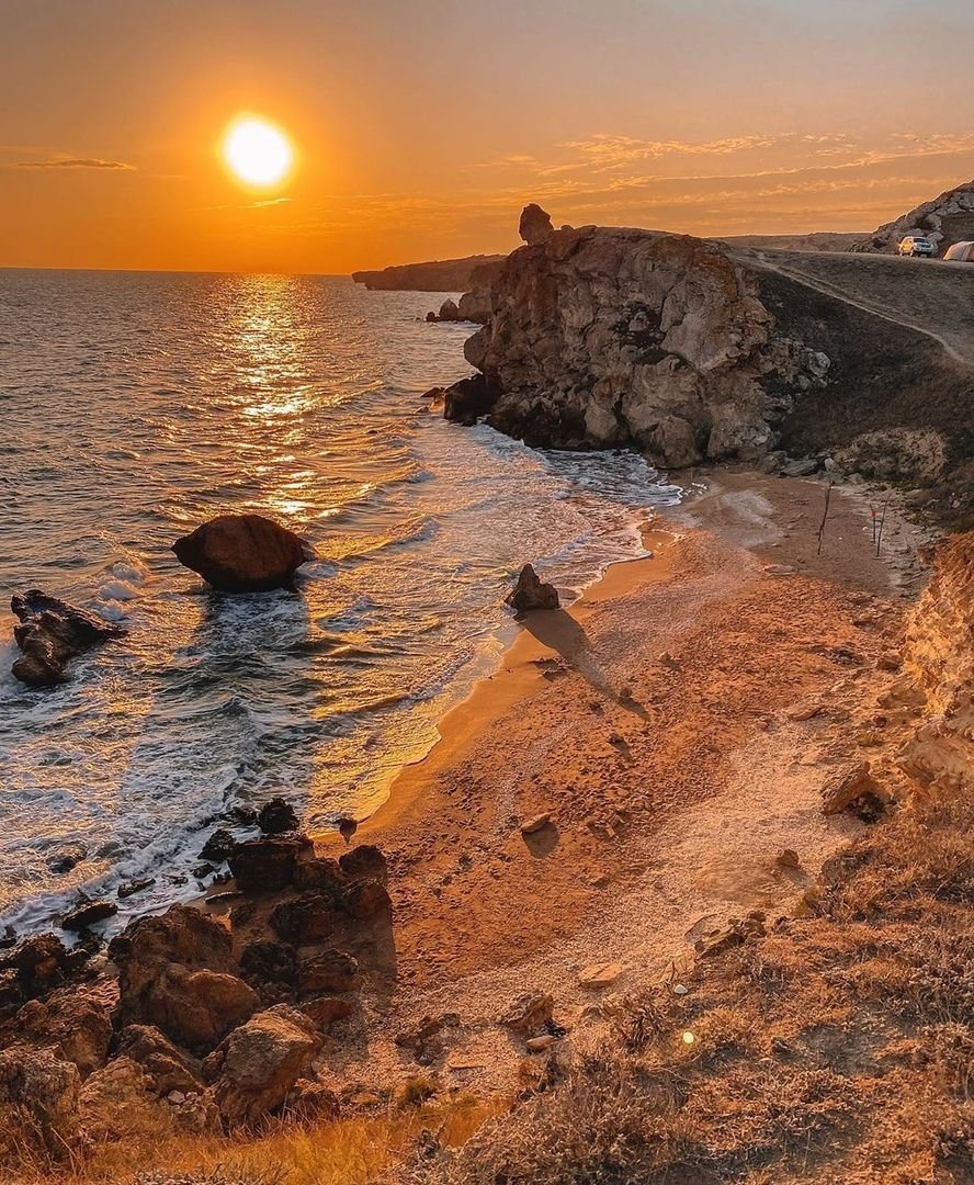 Генеральские пляжи Азовское море