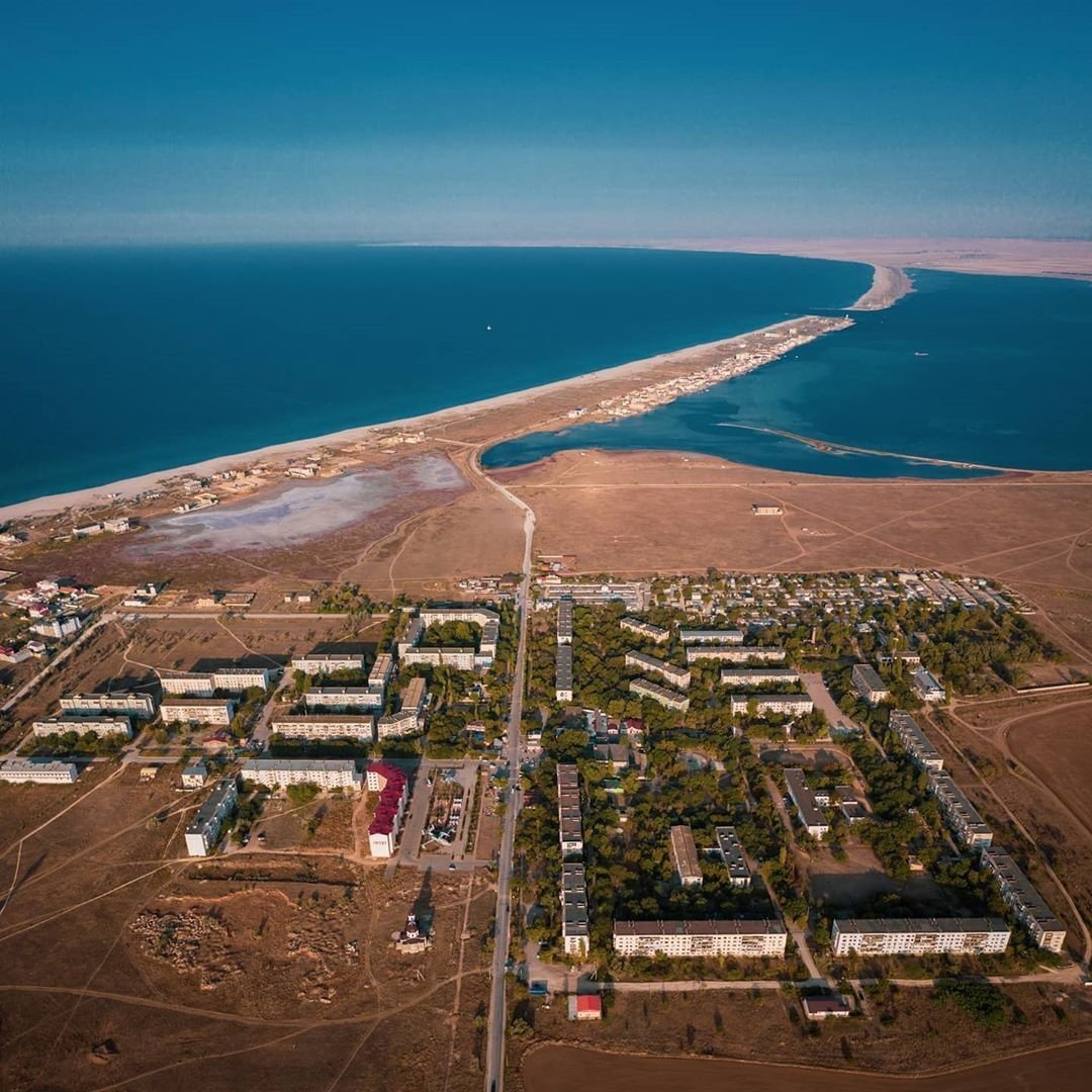 Поселок Мирный в Евпатории Крым