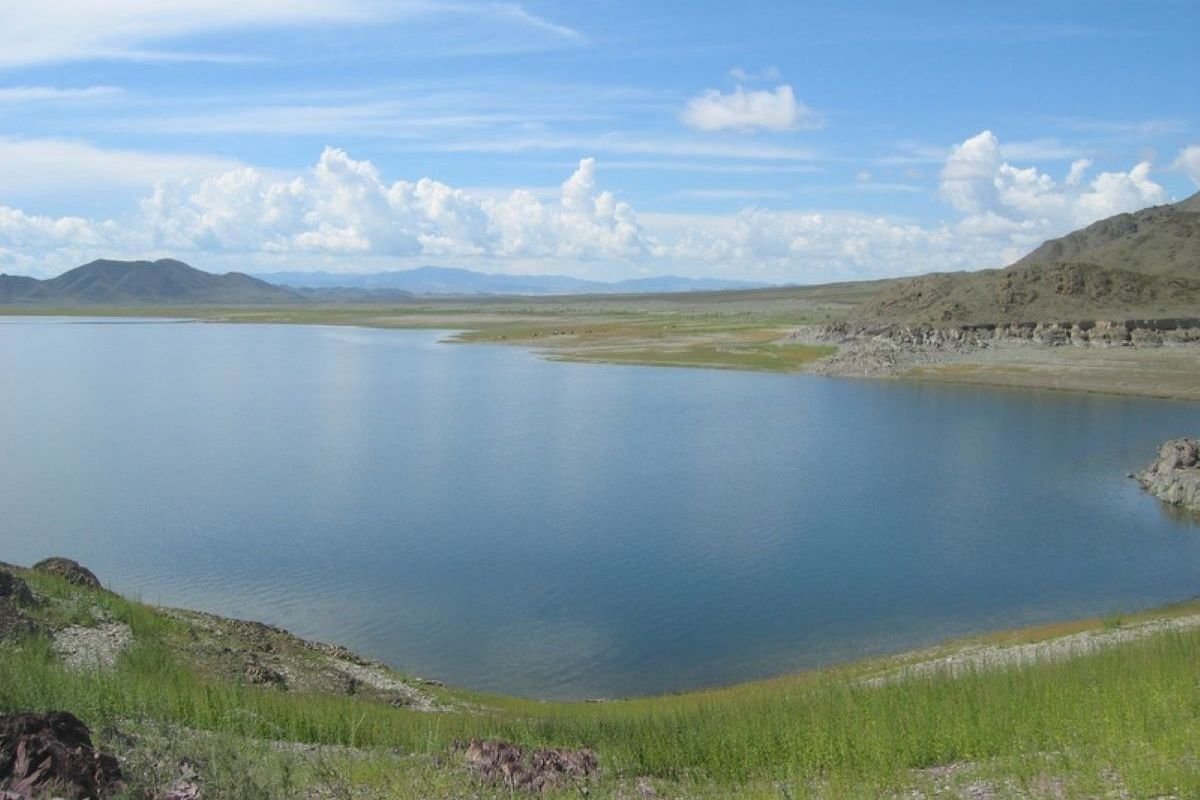 Саяно-Шушенское водохранилище Тыва