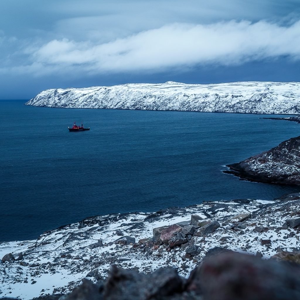 Баренцево море Мурманск Териберка