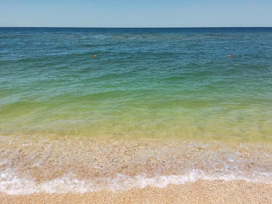 Море, Крым Щелкино на Азовском море