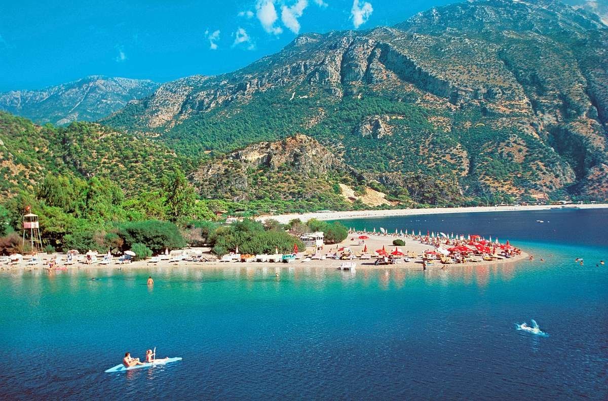 Фетхие Олюдениз Эгейское море