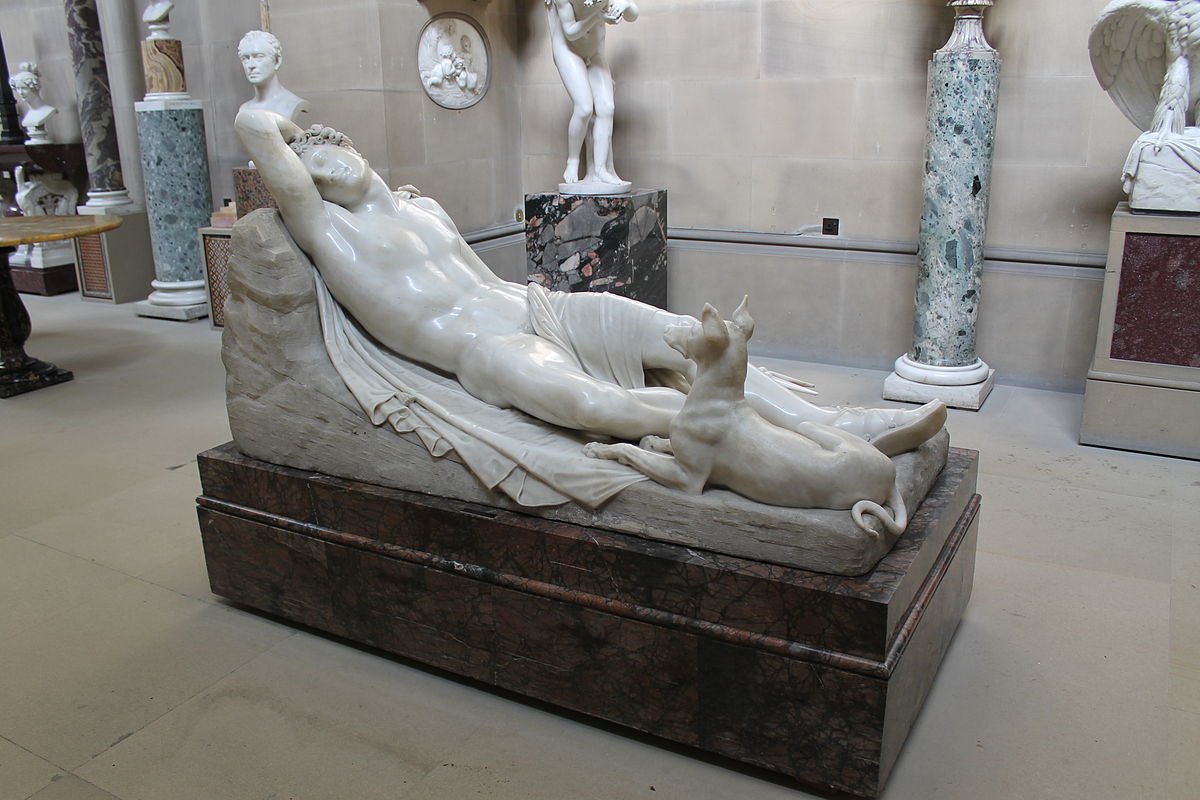 «Спящий Эндимион» (бронза, 1779),