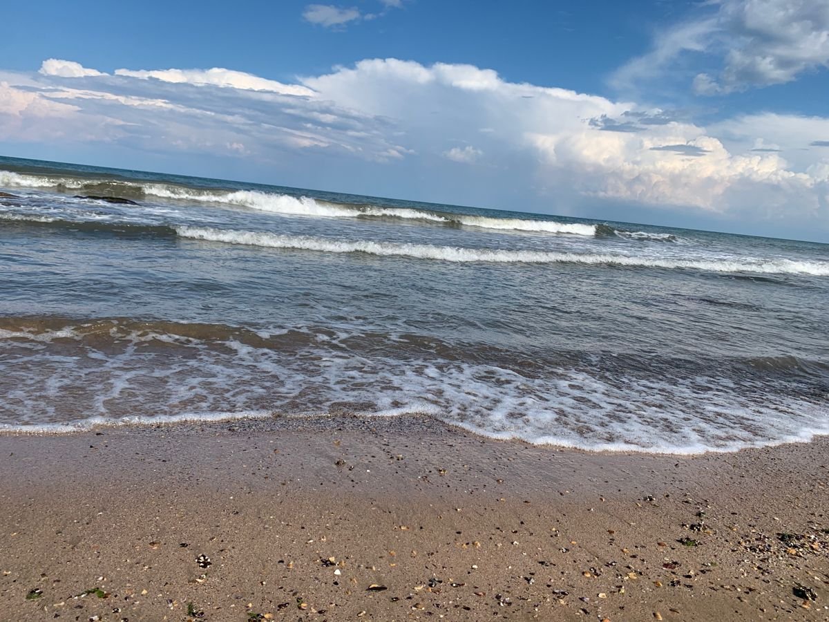 Каспийское море Даг огни
