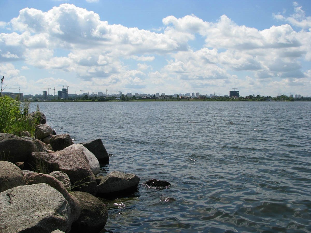 Заславское водохранилище пляжи