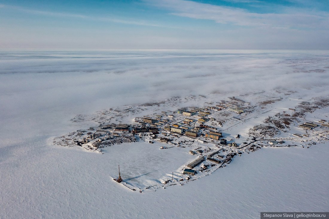 Поселок Диксон Таймыр