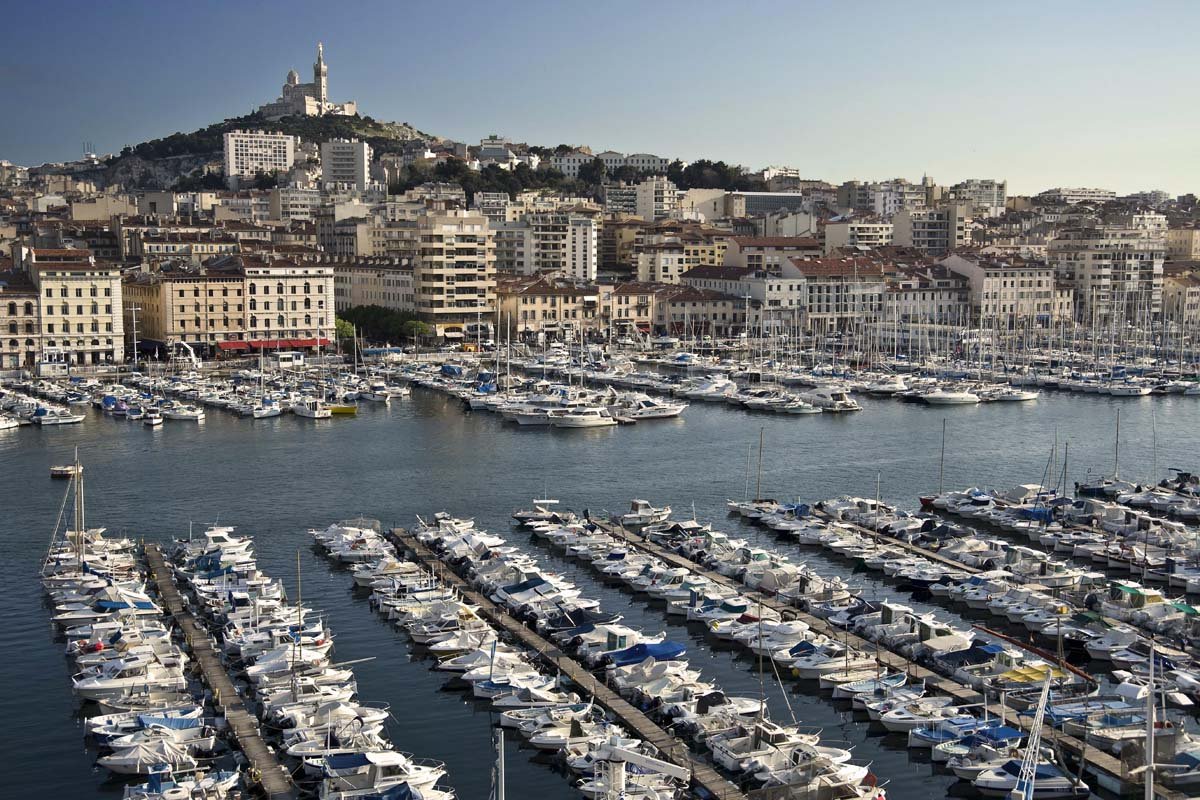 Old Port of Marseille Марсель