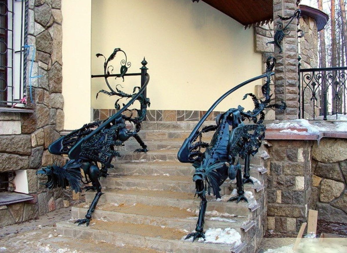 Кованый дракон