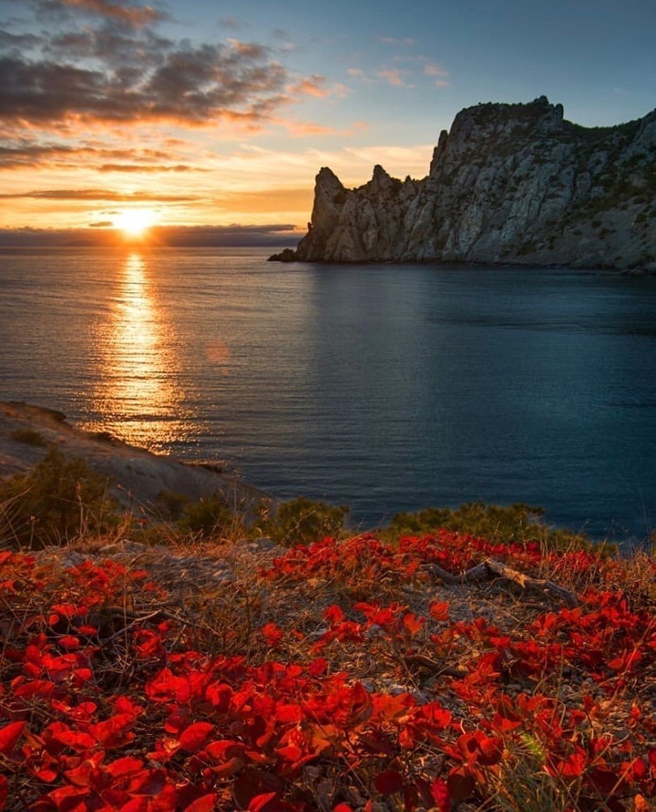 Коктебель Карадаг с моря