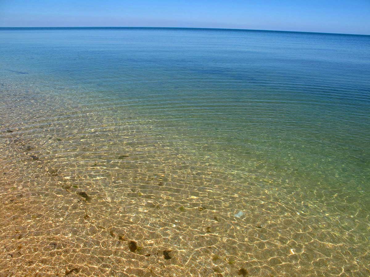 Арабатская стрелка Азовское море