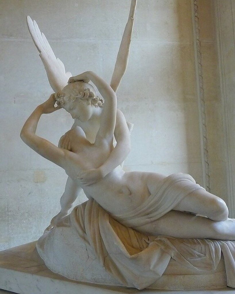 Антонио Канова. Амур и Психея (1787—1793, Париж, Лувр)