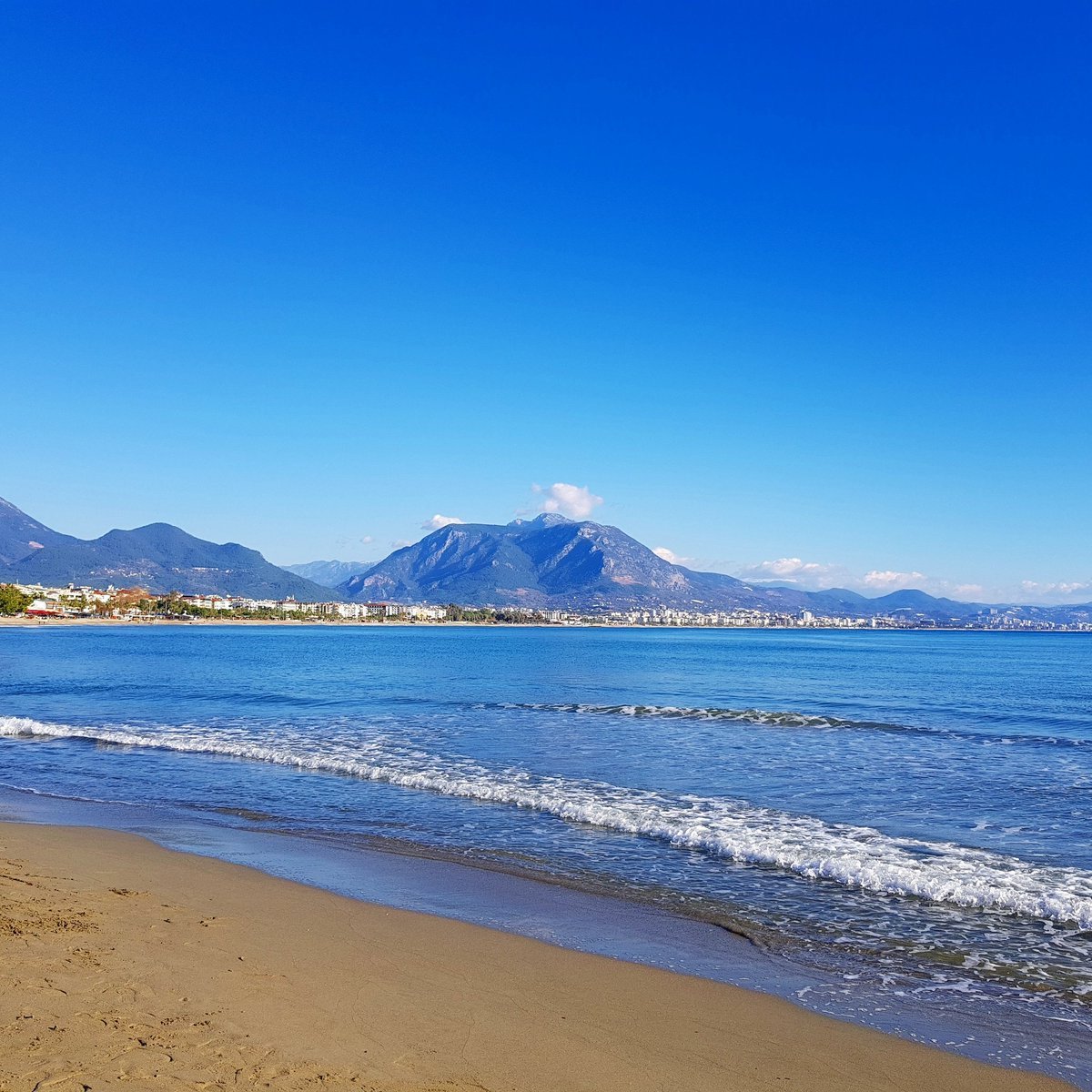 Анталия море горы
