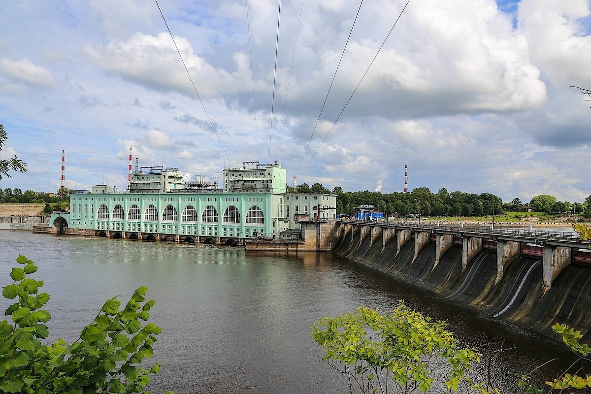 Река Волхов ГЭС
