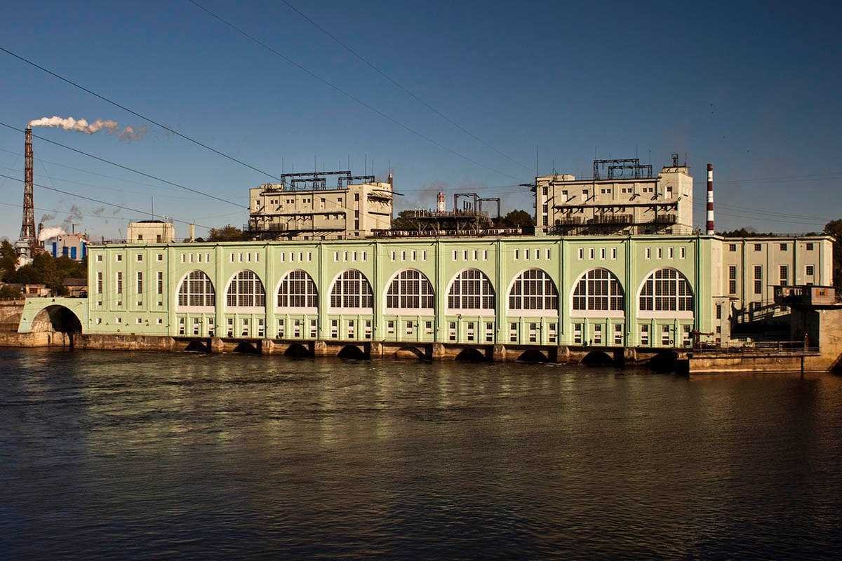 Город Волхов ГЭС