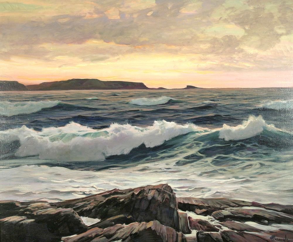 Frederick Judd Waugh художник-маринист