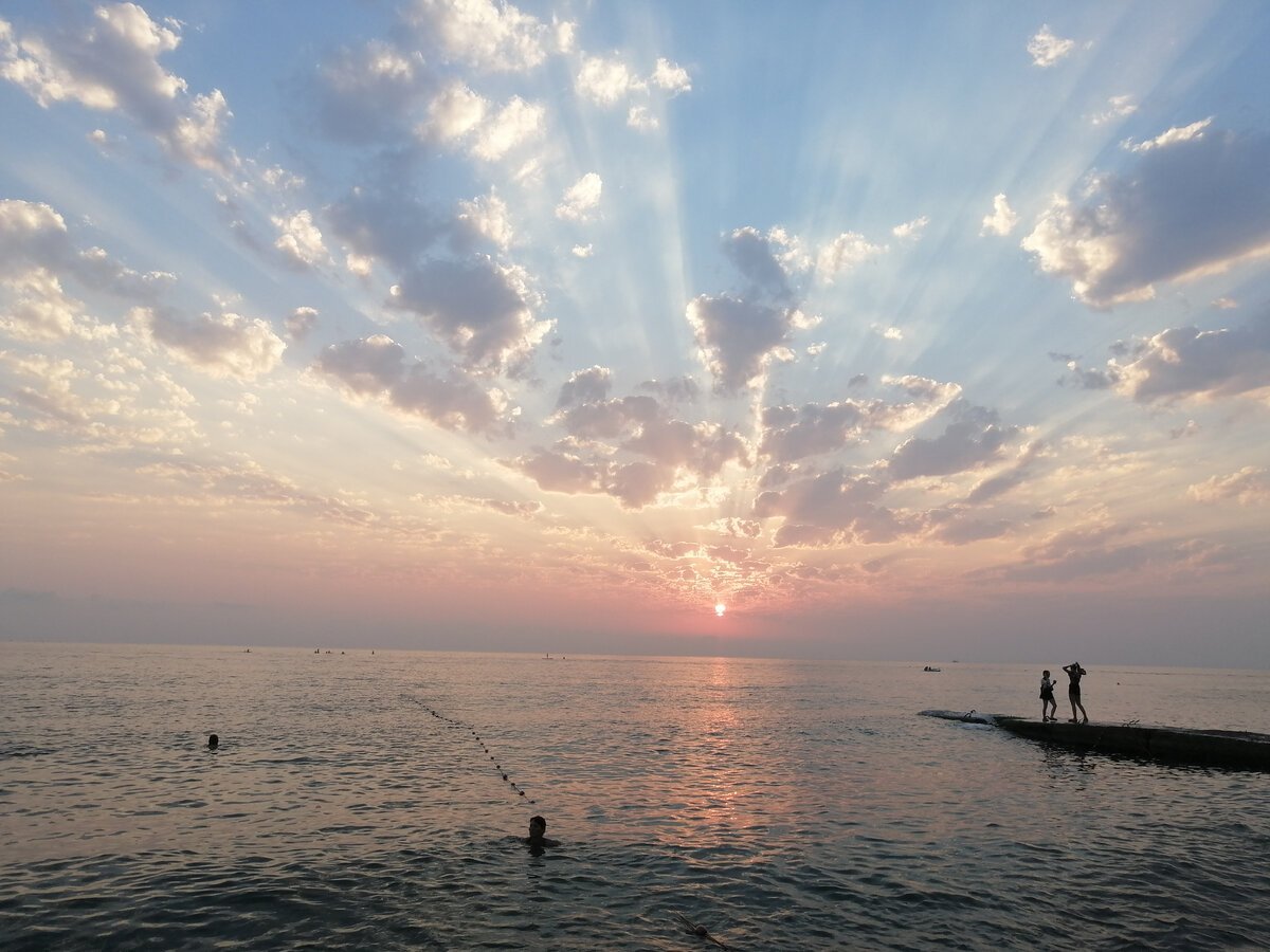 Чёрное море 21 августа