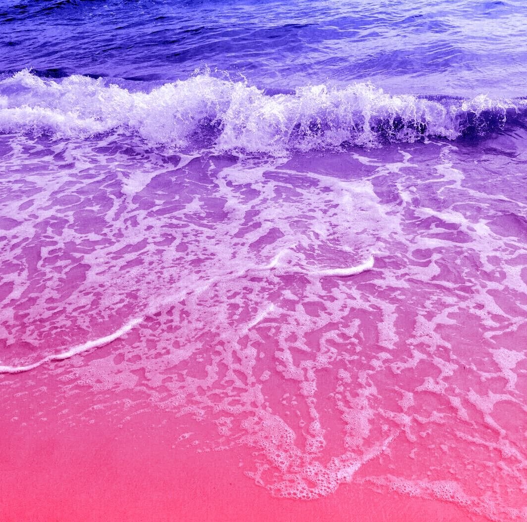 Розовое море